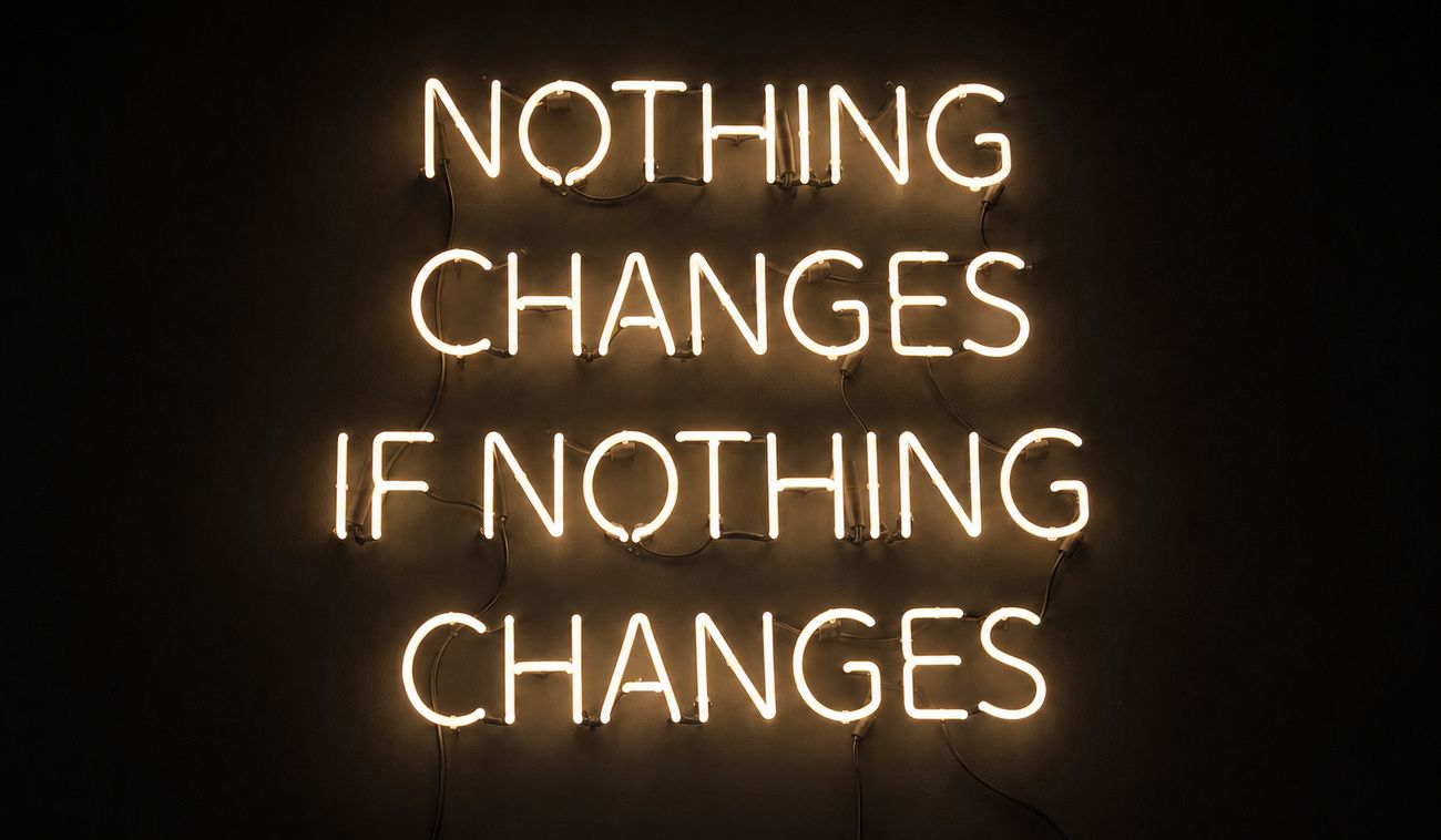 Think about things differently